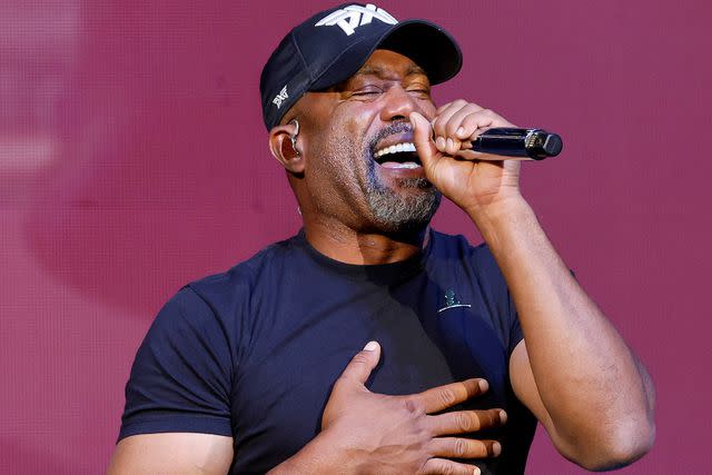 <p>Jason Kempin/Getty</p> Daris Rucker at the 14th Annual Darius and Friends Concert benefitting St. Jude Children's Research Hospital