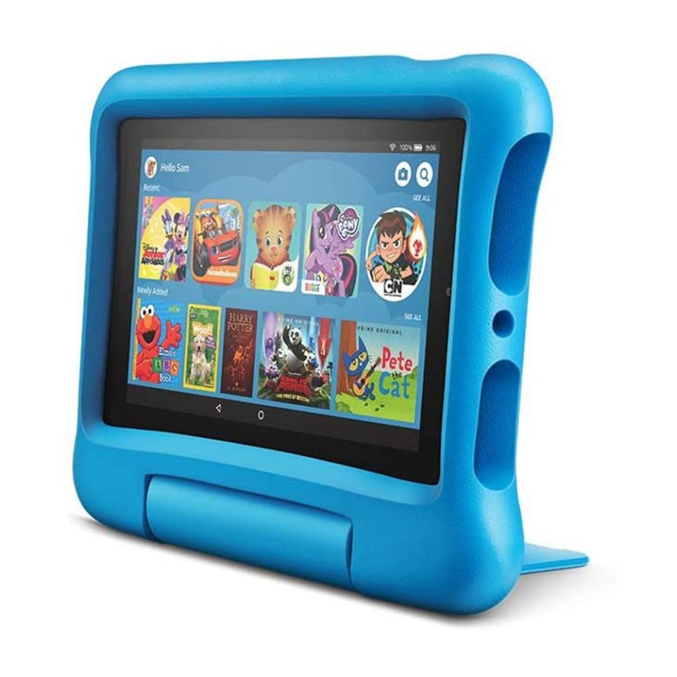 4) Amazon Fire 7 Kids Tablet