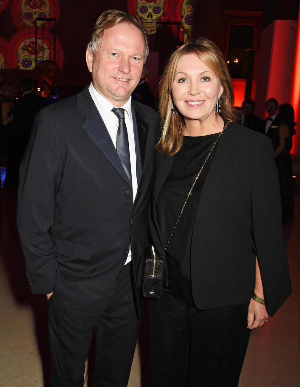 Nick Jones and wife Kirsty Young (Dave Benett)