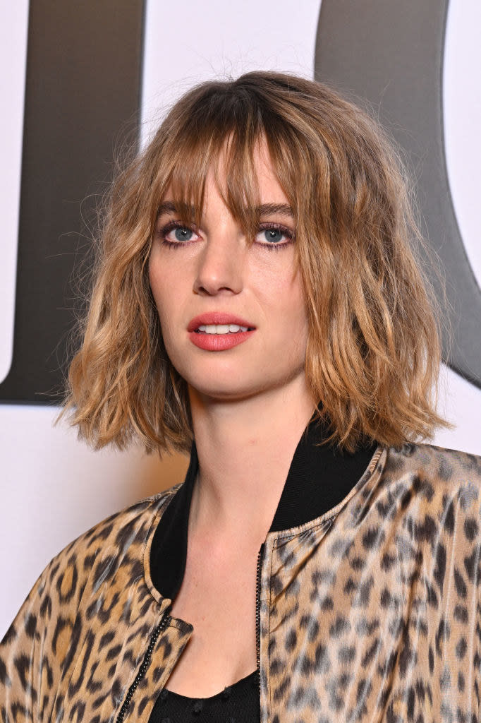 Maya Hawke at Paris Fashion Week in 2022