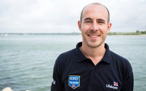 Ross MacLeod is water safety manager for the RNLI