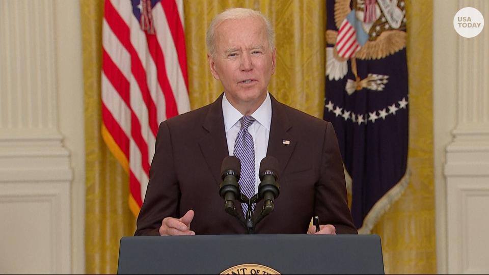 President Biden pledged to send at least 80 million doses of coronavirus vaccines abroad by the end of June.