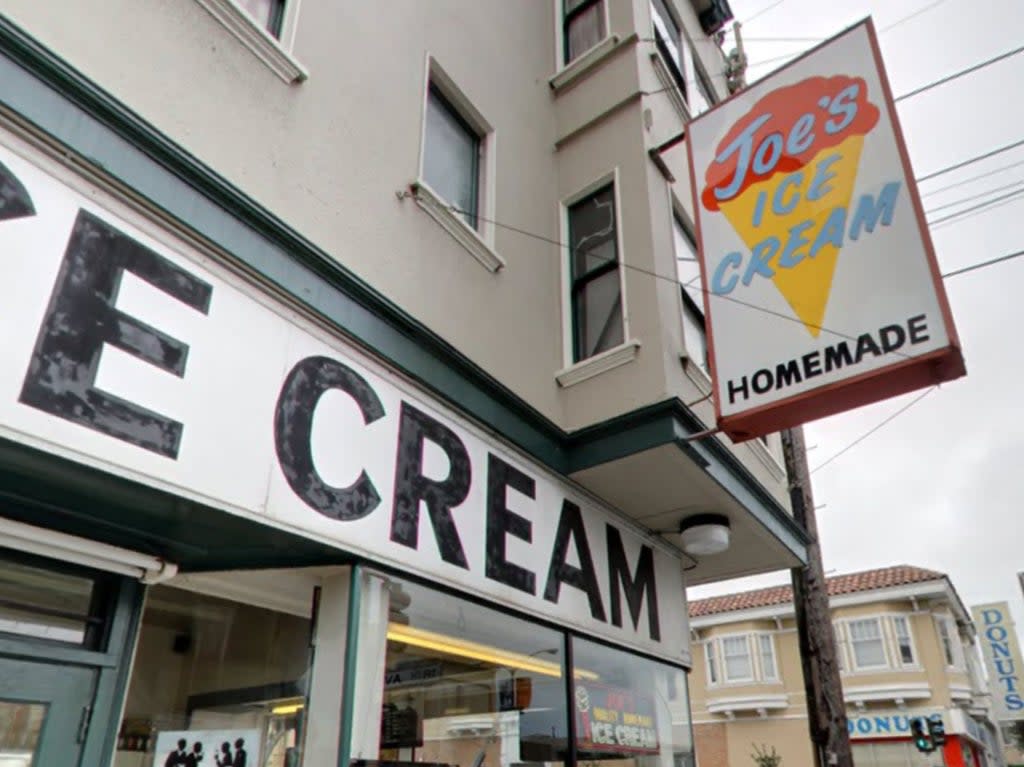 The ice cream shop in San Francisco that held an event involving police  (Google Maps)