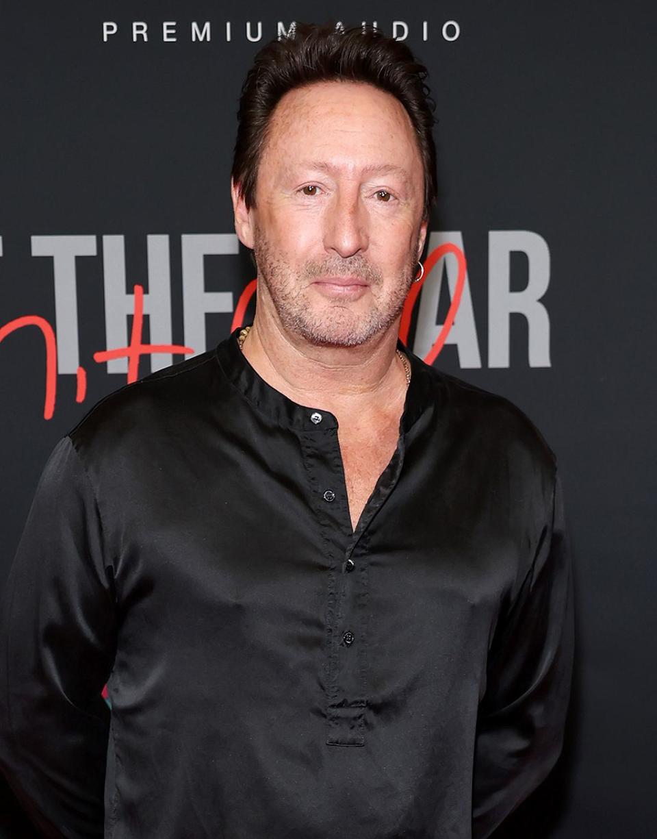 Julian Lennon attends MusiCares Person of the Year honoring Joni Mitchell at MGM Grand Marquee Ballroom on April 01, 2022
