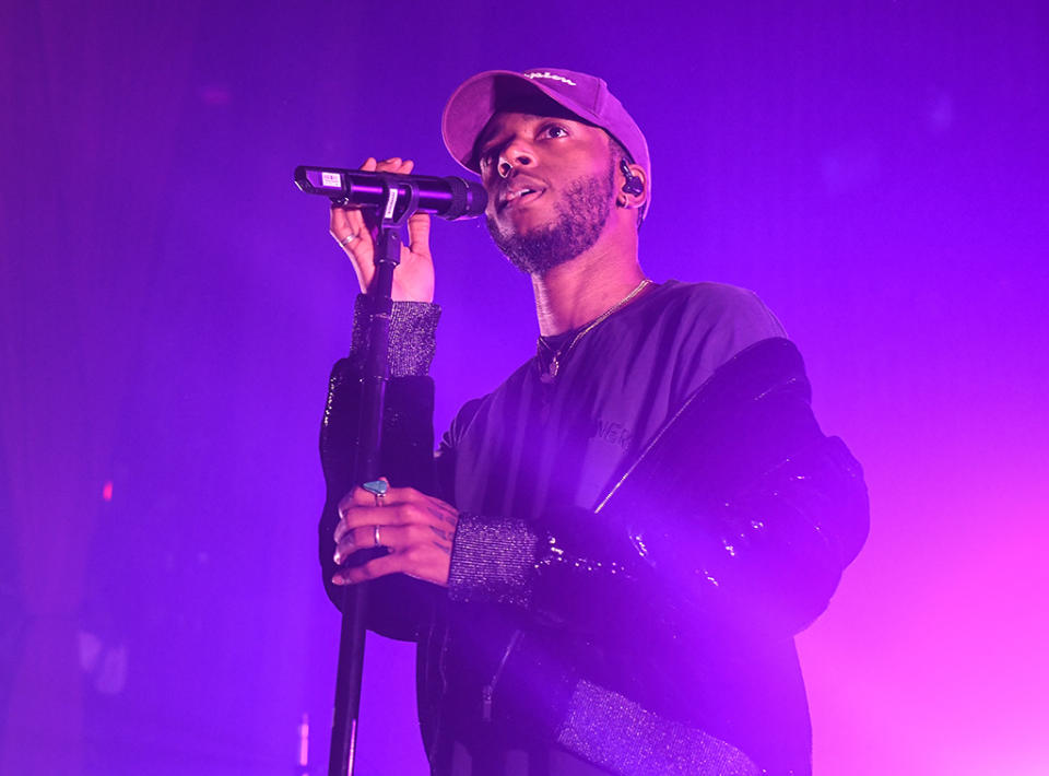 <p>The 25-year old hip-hopper from Georgia was nominated for Best Urban Contemporary Album, while such better-known artists as Alicia Keys, Bryson Tiller, Jhene Aiko, and Kehlani fell short. (Photo: Paras Griffin/Getty Images) </p>