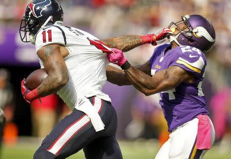 Vikings rule out cornerback Munnerlyn against Redskins