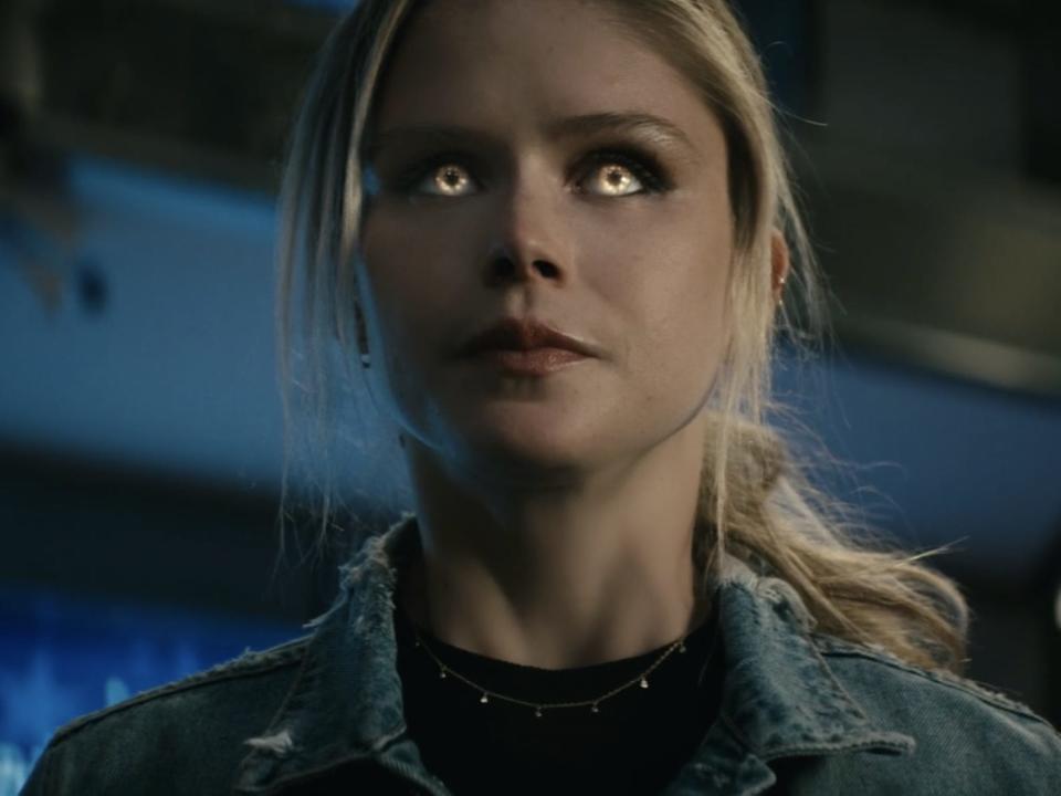 Erin Moriarty as Annie/Starlight in the season three finale of "The Boys."