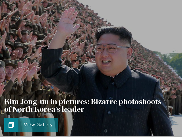 Kim Jong-un in pictures: Bizarre photoshoots of North Korea's leader