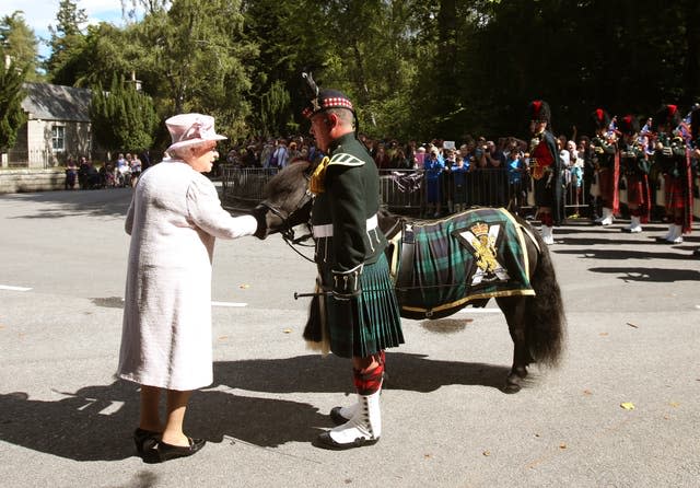 Queen summer residence at Balmoral