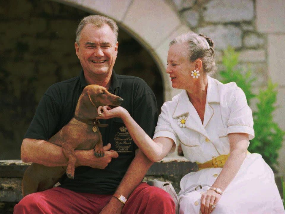 Prince Henrik, pictured here with Queen Margrethe in 1996, was disappointed he never became 'king'. Photo: Getty