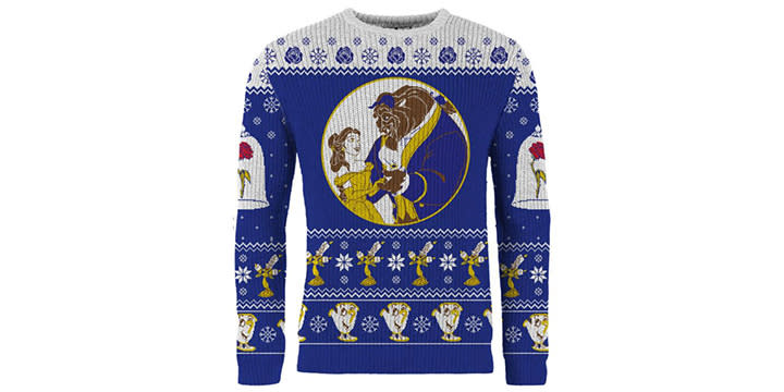 Beauty and the Beast Christmas Sweater (Photo: Merchoid)