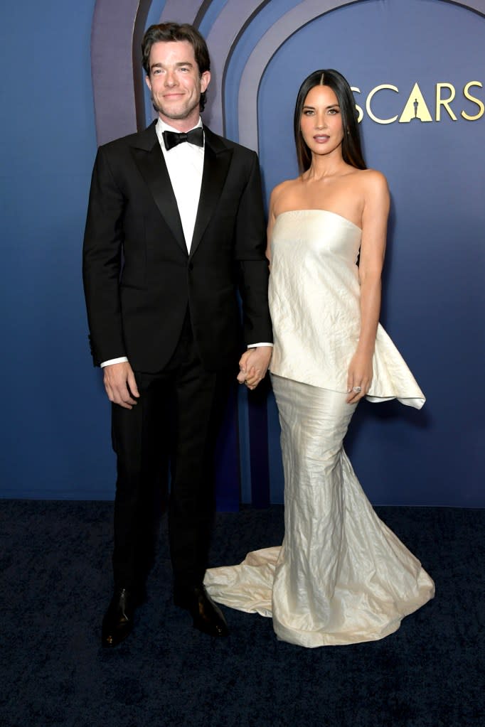 John Mulaney, Olivia Munn First Red Carpet