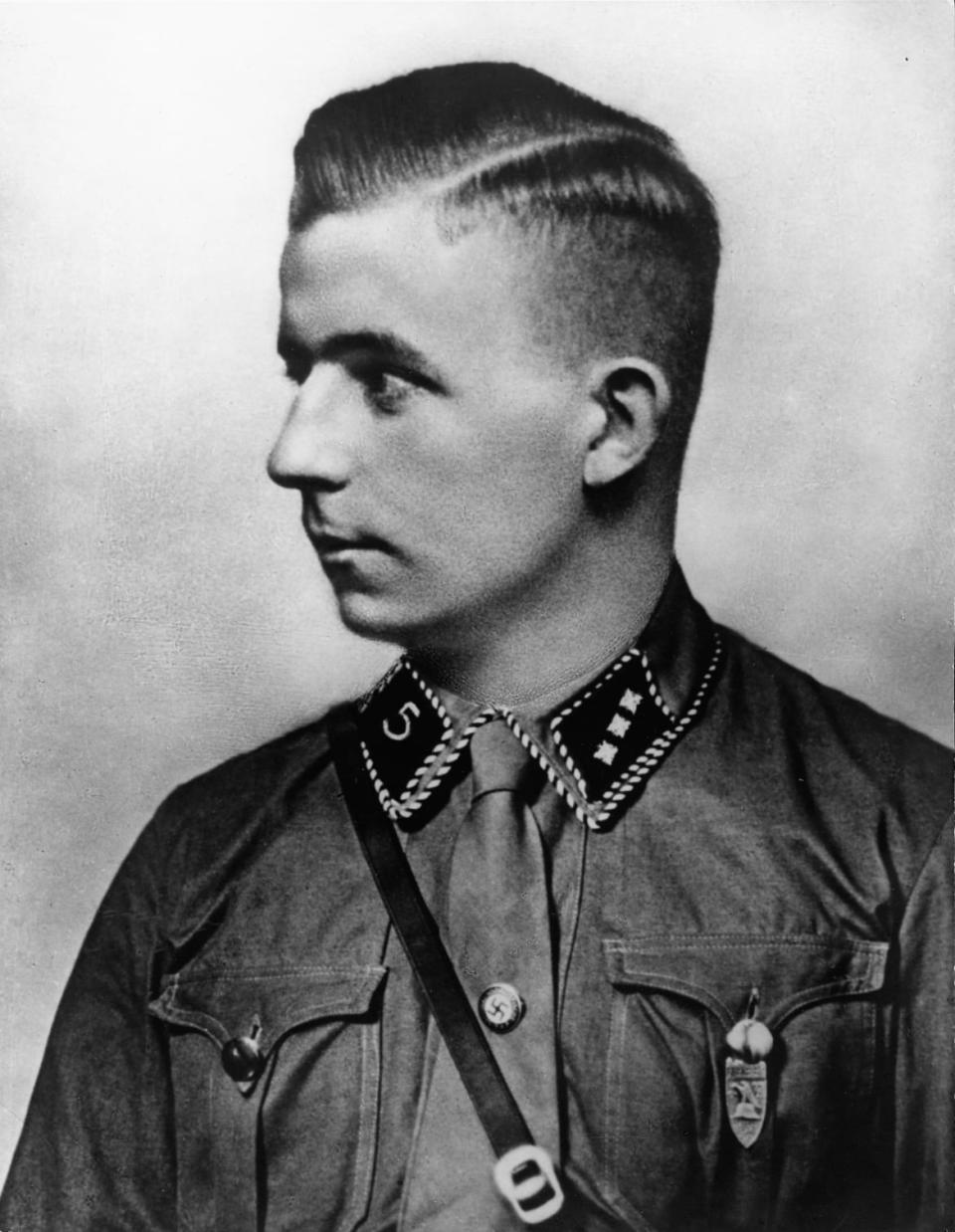 <div class="inline-image__title">Horst Wessel</div> <div class="inline-image__credit">Hoffmann, Heinrich, via Wikipedia</div>