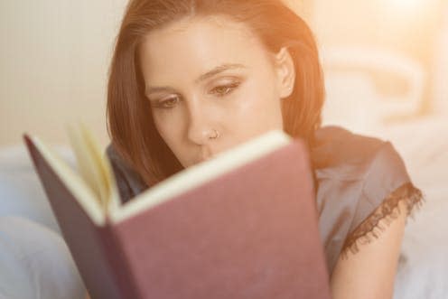 <span class="caption">Unapologetically experimental yet utterly captivating, this new type of heroine has become a reader favourite.</span> <span class="attribution"><a class="link " href="https://www.shutterstock.com/image-photo/young-woman-deeply-immersed-good-book-1087757399" rel="nofollow noopener" target="_blank" data-ylk="slk:JL-Pfeifer/Shutterstock;elm:context_link;itc:0;sec:content-canvas">JL-Pfeifer/Shutterstock</a></span>