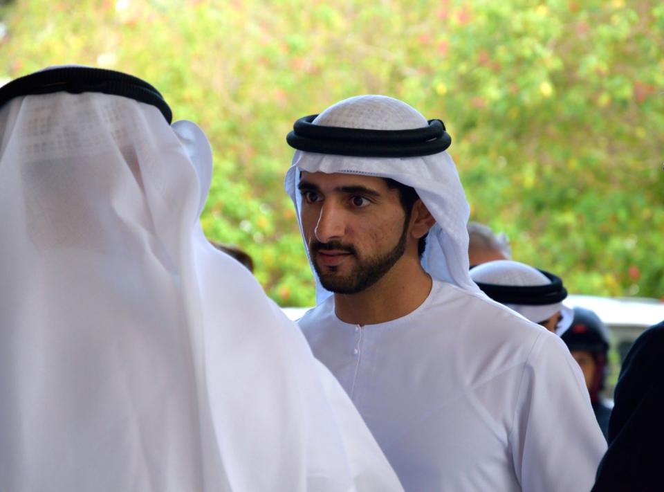 <p>Sheikh Hamdan bin Mohammed bin Rashid Al Maktoum, also known as Fazza, has close to <a href="https://www.instagram.com/faz3/" rel="nofollow noopener" target="_blank" data-ylk="slk:6 million followers on Instagram;elm:context_link;itc:0;sec:content-canvas" class="link ">6 million followers on Instagram</a>, just in case you wanted to see his adventures in scuba diving or tending to a beautiful hawk. At 35, Fazza is one of the world’s most eligible royal bachelors. </p>