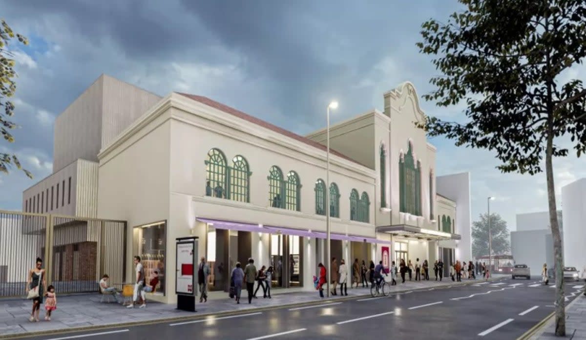 An artist’s impression of the finished Walthamstow Theatre (Waltham Forest Council)