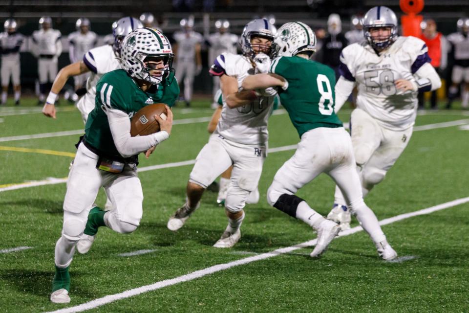 Dartmouth's Will Kelly has rushed for 10 touchdowns and thrown for another six TDs.