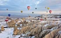 <p>Hot air balloon flights are weather dependent and may be canceled. In that event, many companies will offer you a full refund or help you reschedule. Plan to spend a few days in Cappadocia so you can rebook if this happens to you.</p>