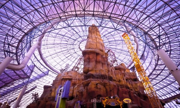 Adventuredome theme park at Circus Circus casino