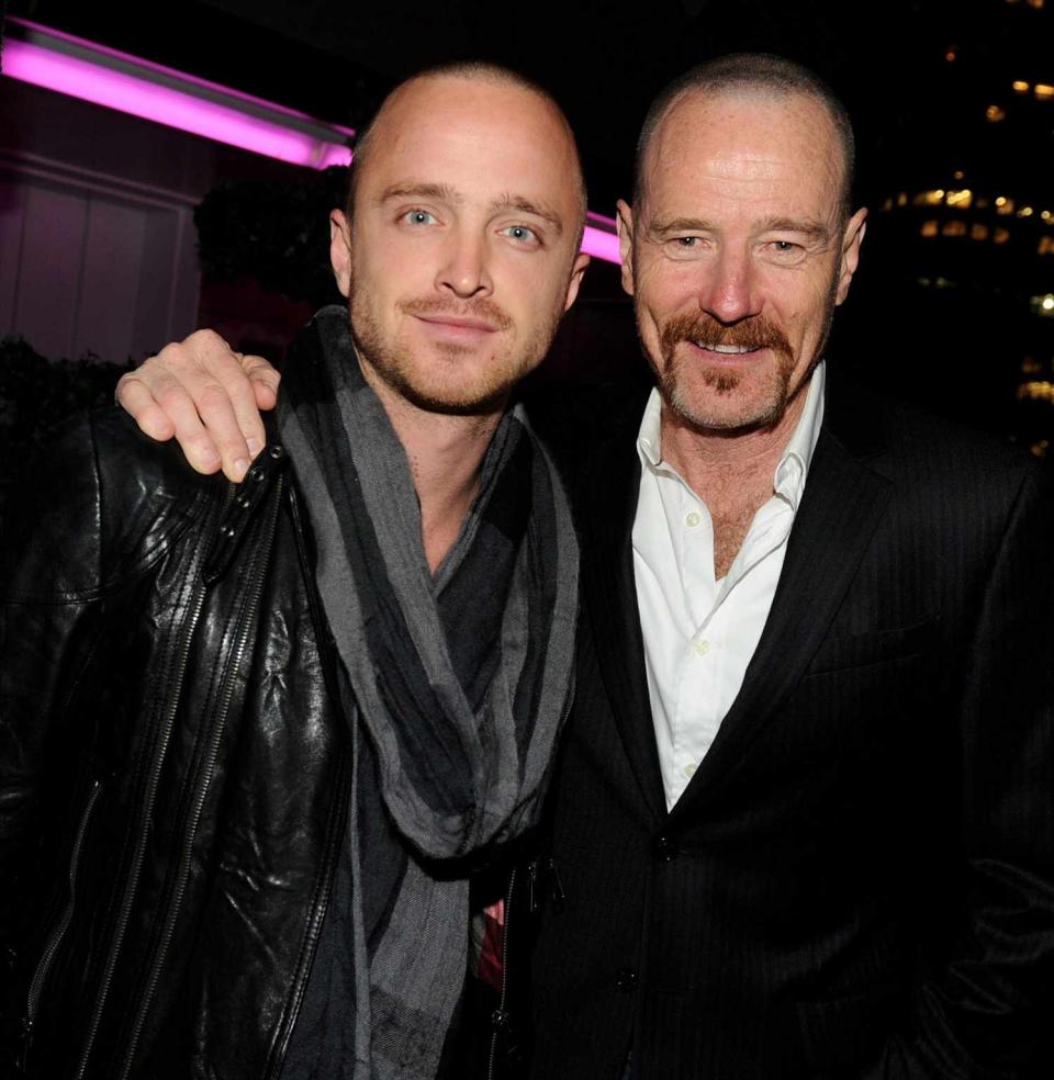 Aaron Paul Bryan Cranston friendship