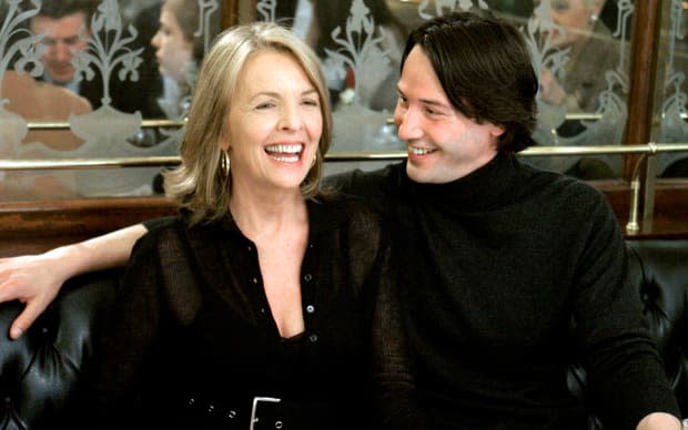 Diane Keaton and Keanu Reeves in "Something's Gotta Give"<p>©Columbia Pictures/Everett Collection</p>