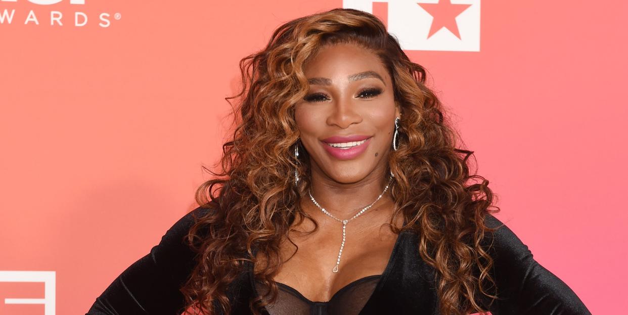 serena williams at the 54th naacp image awards held at the pasadena civic auditorium on february 25, 2023 in pasadena, california photo by gilbert floresvariety via getty images