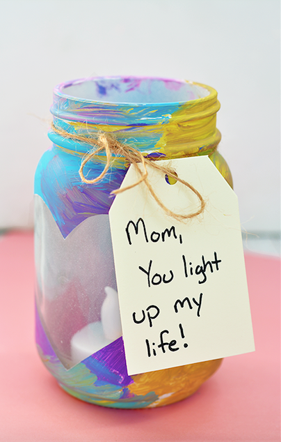 mothers day crafts votive diy