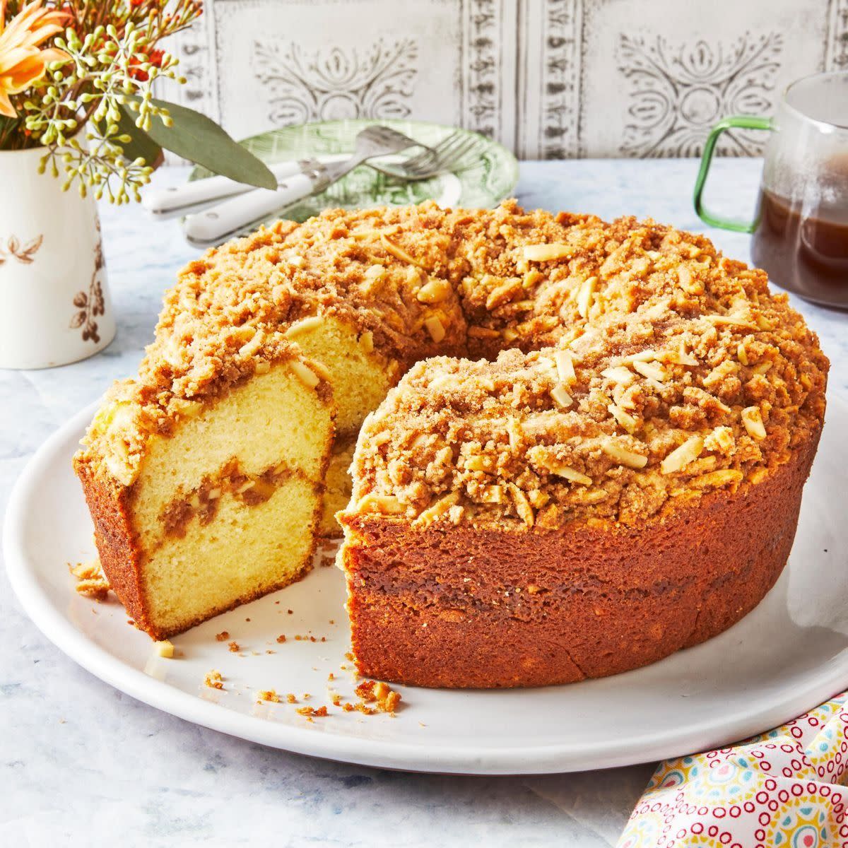 mothers day brunch sour cream coffee cake