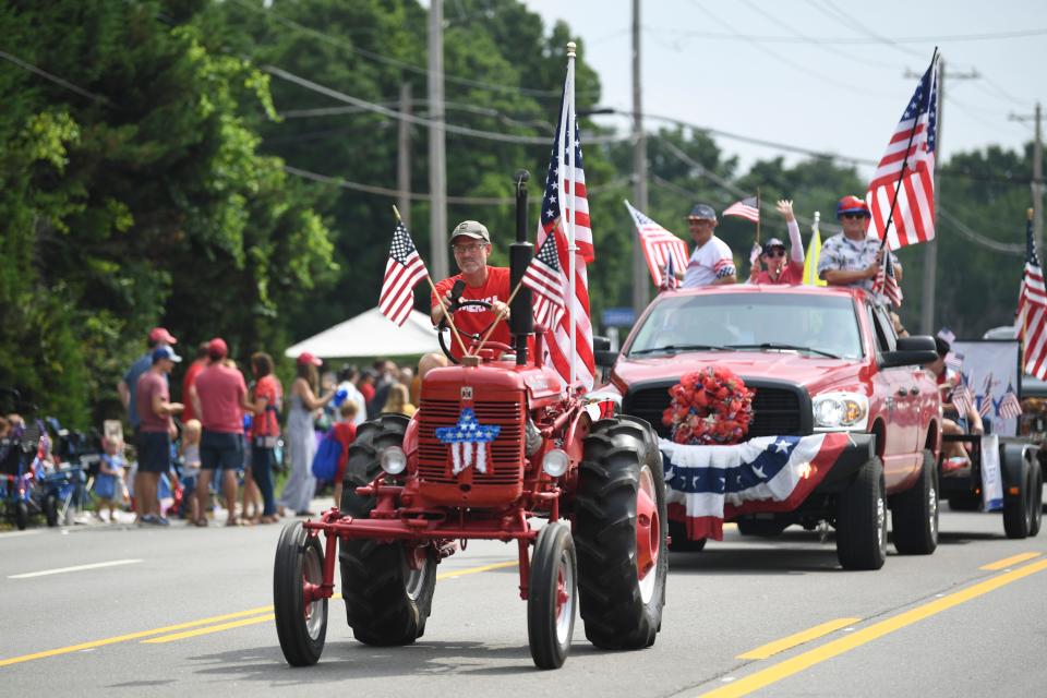 Scenes from the Farragut Independence Day Parade on Kingston Pike, Tuesday, July 4, 2023.