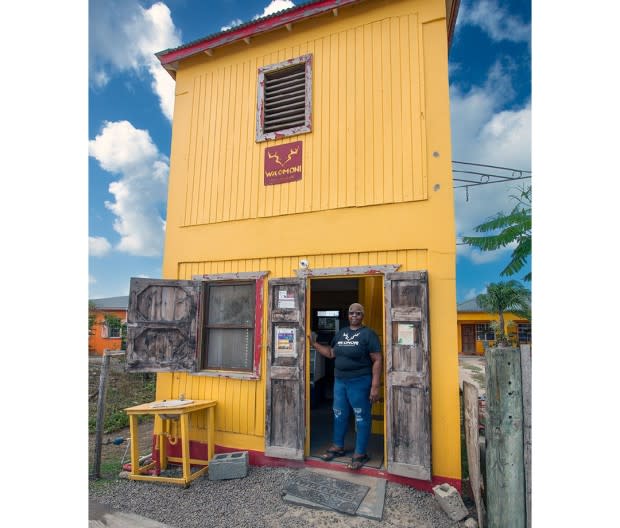 Barbuda's beloved snack shack, Wa'Omoni.<p>Carlo Raciti Photography</p>