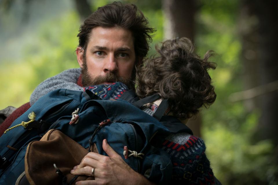 John Krasinski directed and starred in one of the surprise hits of the year – A Quiet Place