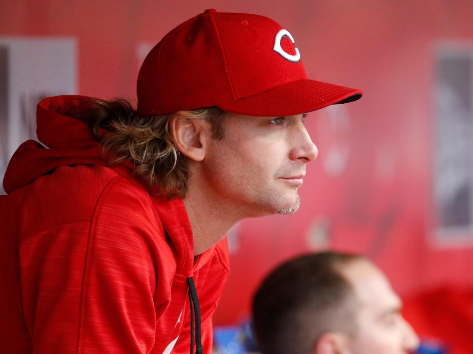 Former Cincinnati Reds pitcher Bronson Arroyo began writing songs near the end of his MLB career.