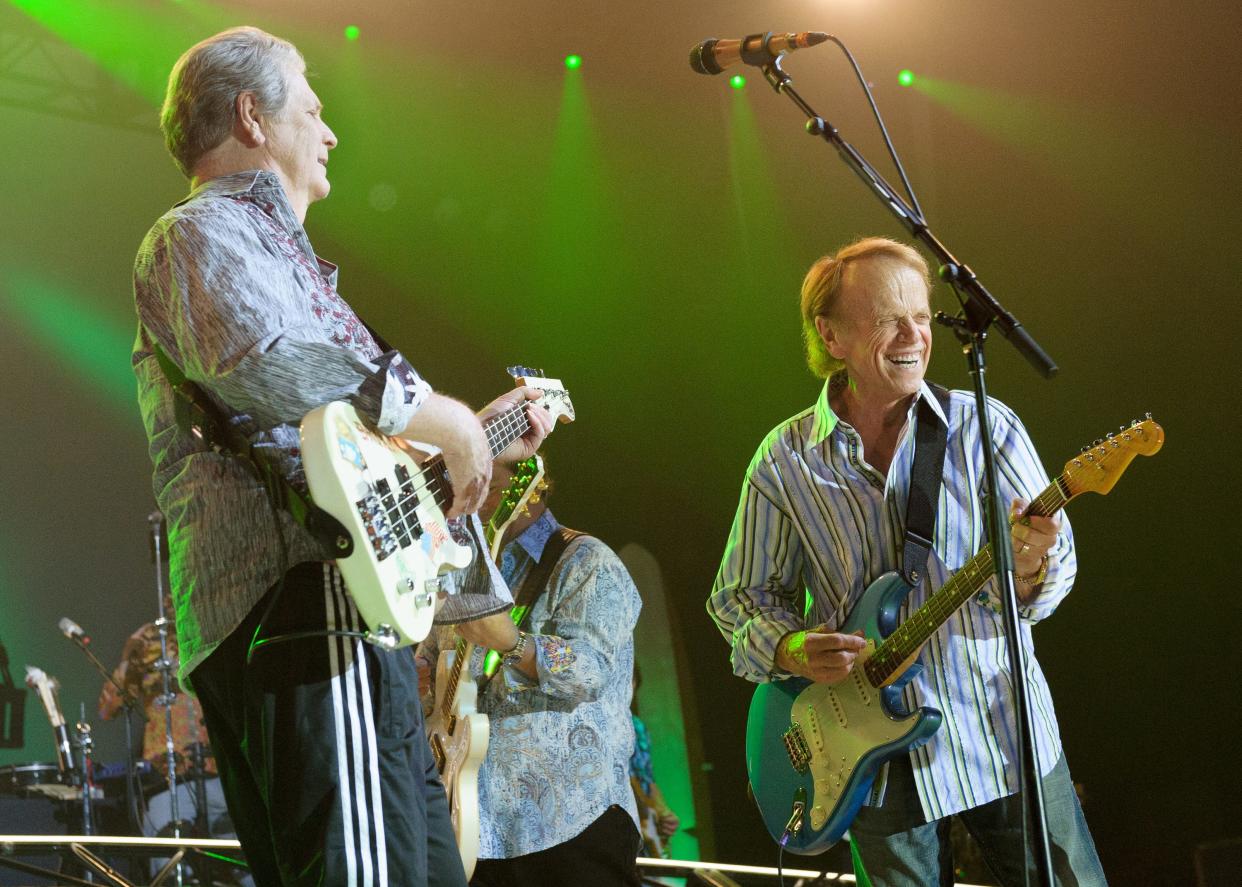 Brian Wilson, along with Beach Boys bandmates Al Jardine and Blondie Chaplin, will play MidFlorida Credit Union Amphitheatre on June 28 along with Chicago.