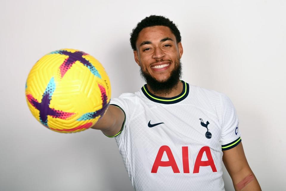 Arnaut Danjuma could make his Spurs bow against Preston (Tottenham Hotspur FC via Getty Images)