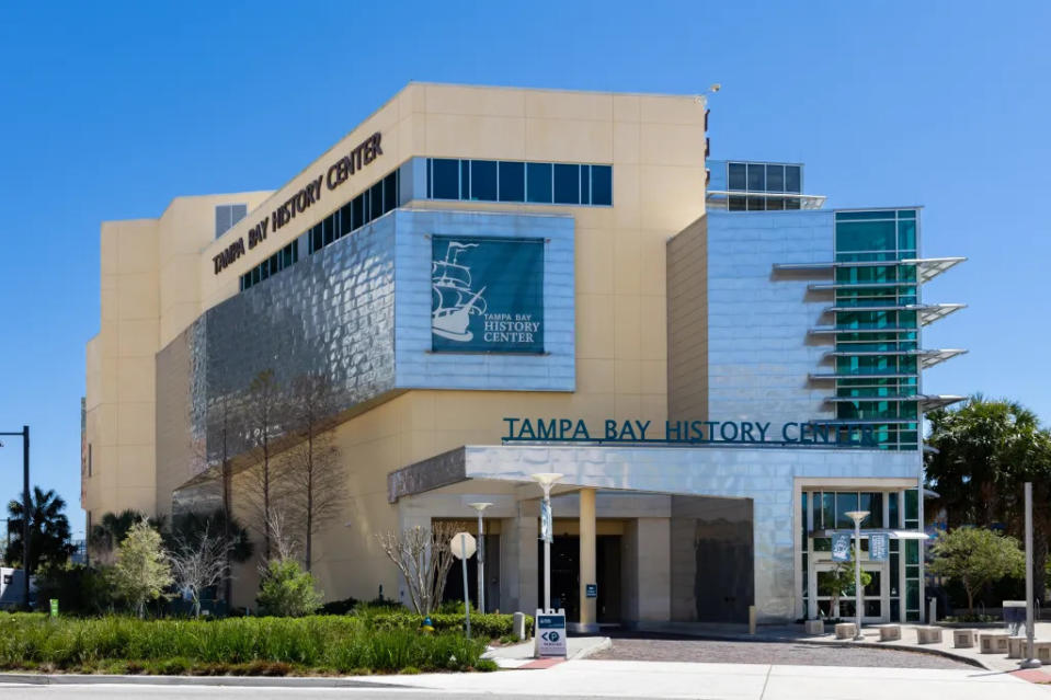 Tampa Bay History Center in Tampa, Florida via Getty Images