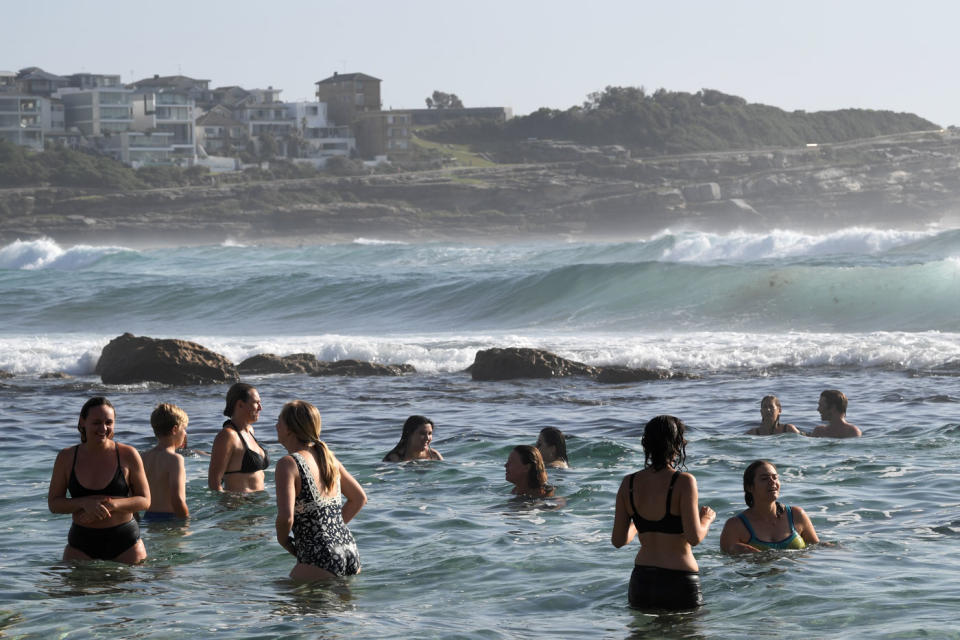 Bronte Beach in Sydney’s east on Wednesday. Source: AAP