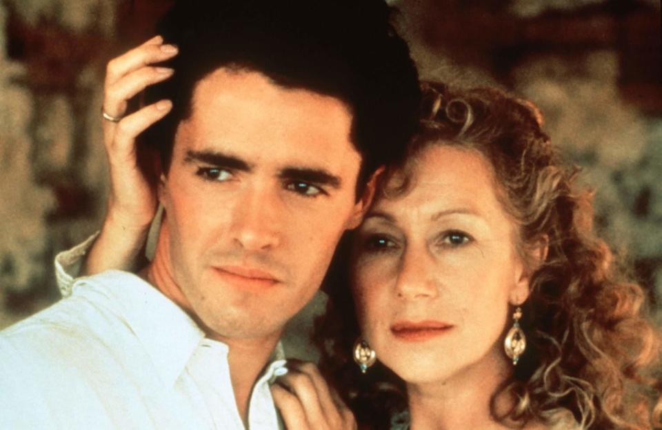 Helen Mirren and Giovanni Guidelli in Where Angels Fear to Tread - Alamy Stock Photo