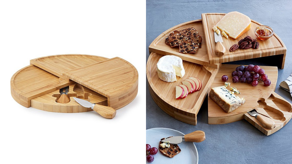 The best gifts for travelers: Swivel Cheese Board