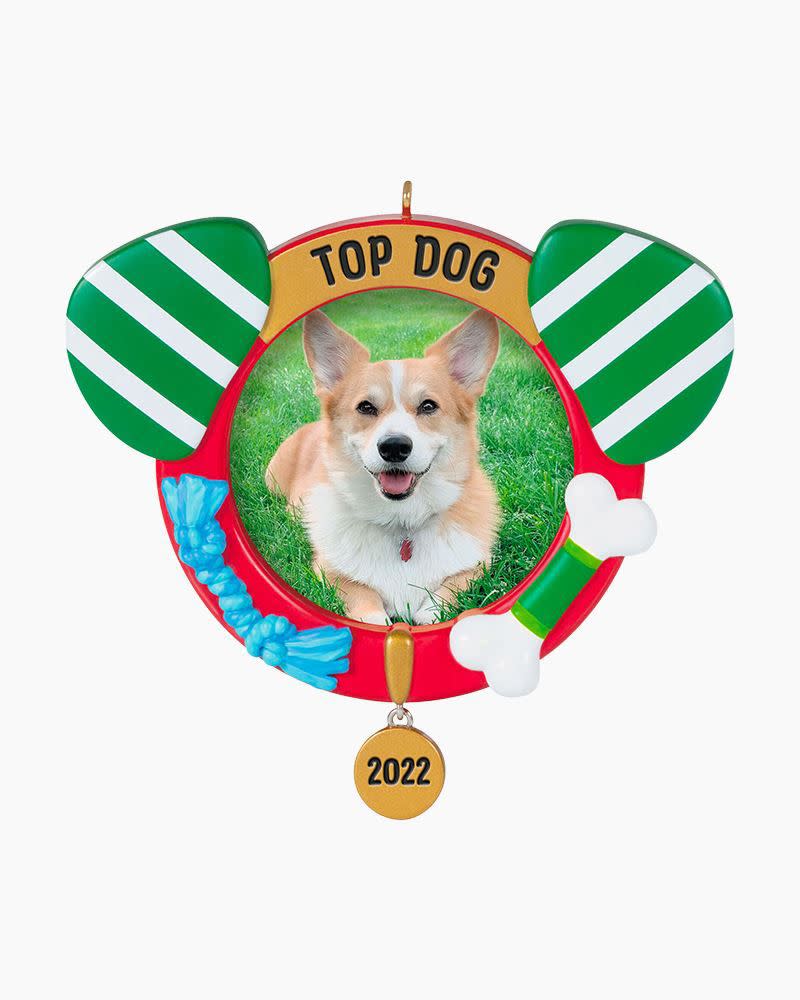 Top Dog 2022 Photo Frame Ornament