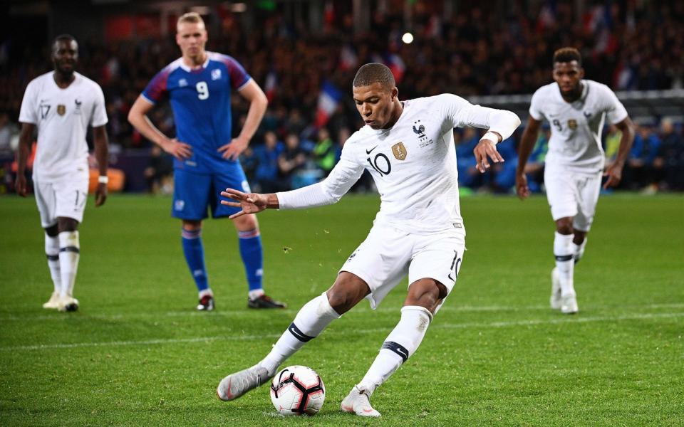 France substitute Kylian Mbappe engineered two late goals to rescue a 2-2 draw against Iceland and spare the blushes of the world champions in their friendly in Guingamp on Thursday.