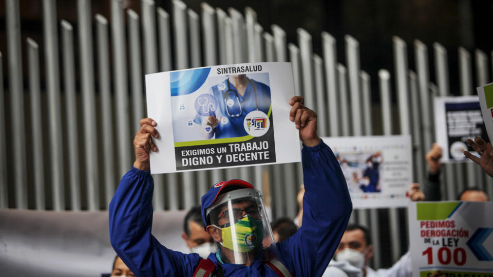 Protestas en Colombia