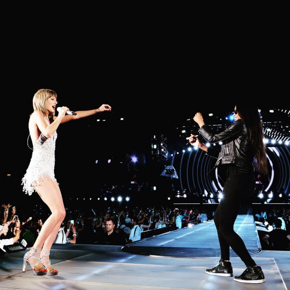 Taylor Swift and Ciara