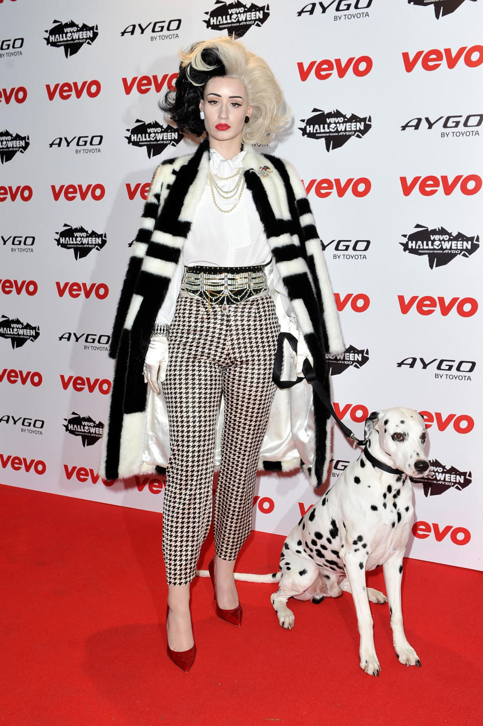 Iggy Azalea est Cruella d'Enfer.