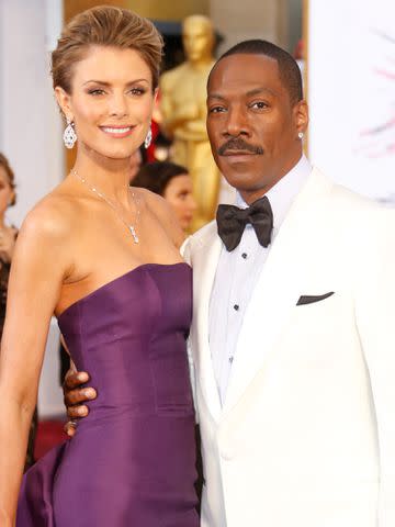 <p>Jeff Vespa/WireImage</p> Eddie Murphy and Paige Butcher attend the 87th Annual Academy Awards in February 2015 in Hollywood, California