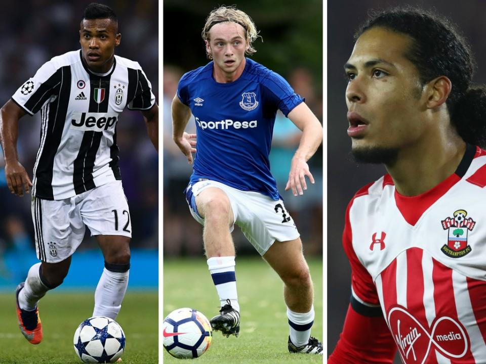 Alex Sandro, Tom Davies and Virgil van Dijk are on Chelsea's shopping list it seems