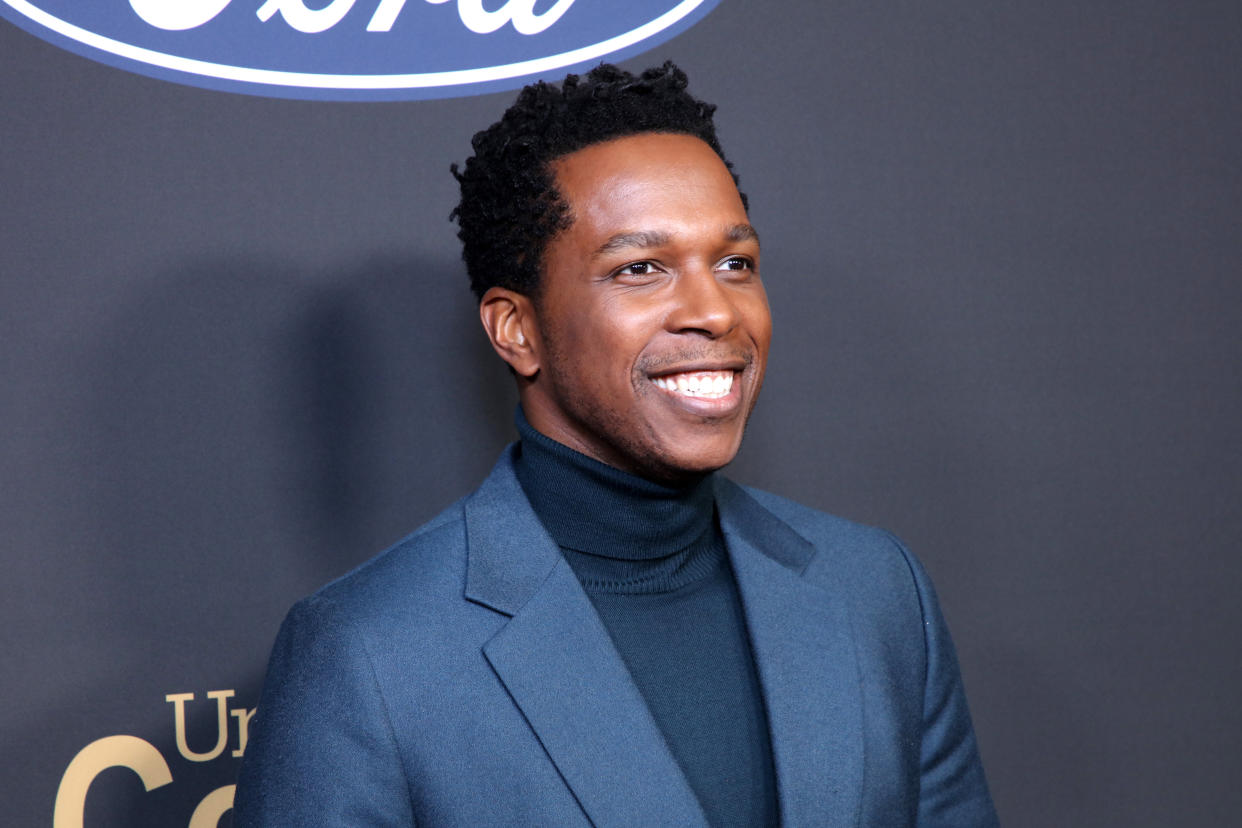 Leslie Odom Jr. is now the father of a son and daughter. (Photo: Robin L Marshall via Getty Images)