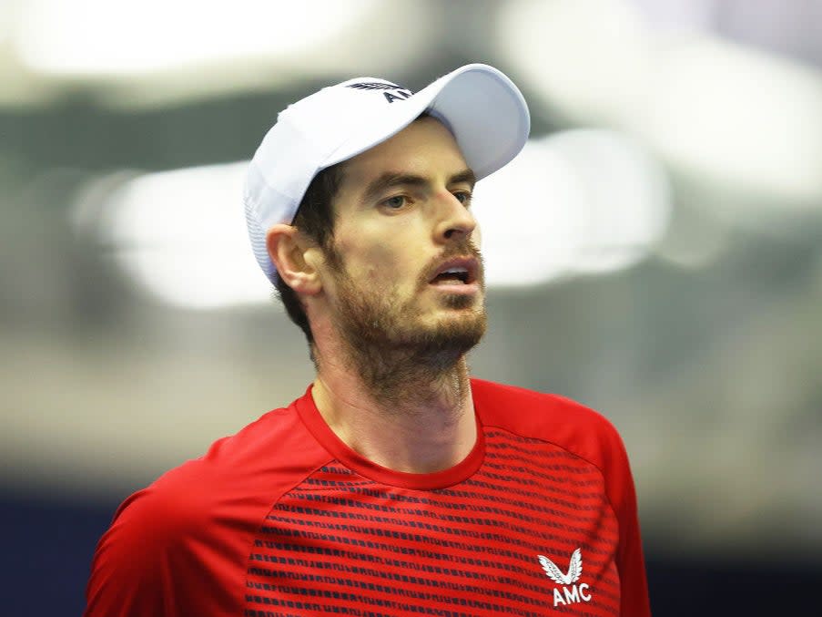 Andy Murray is currently self-isolatingGetty