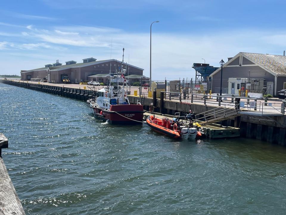 The Port of Summerside is directly in the city's downtown, but doesn't get much foot traffic these days.