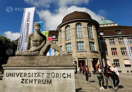 A general view shows the University of Zurich (Universitaet Zuerich) in Zurich, Switzerland May 20, 2016. REUTERS/Arnd Wiegmann/File Photo