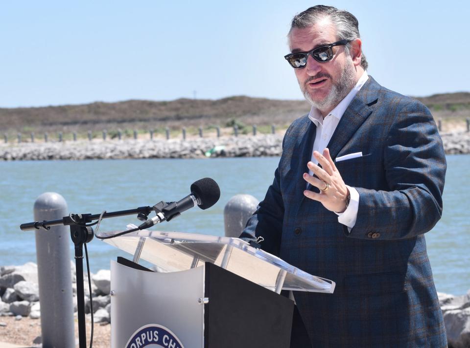 Sen. Ted Cruz last week thanked local, state and federal officials for working together to secure funding for restoring Packery Channel in Corpus Christi.